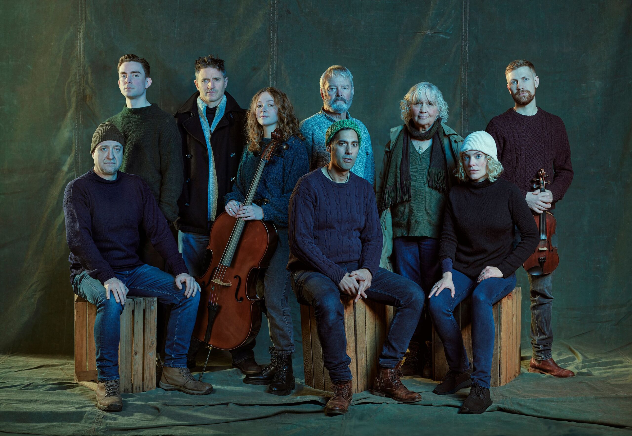 Into The Night Cast Photography by Michael Wharley